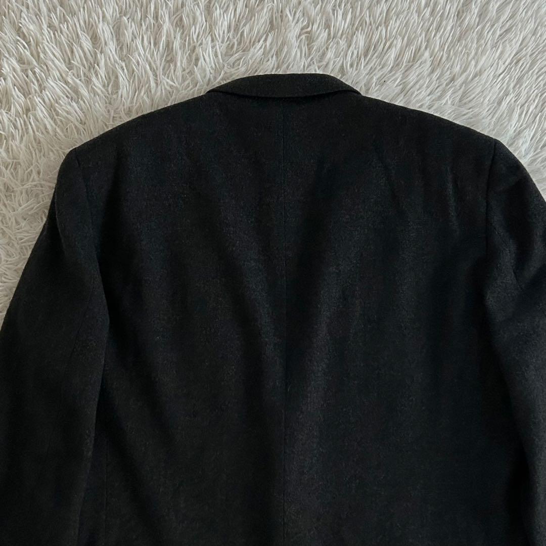 コムデギャルソンオム 田中オム ダブルテーラードジャケット チャコールグレー