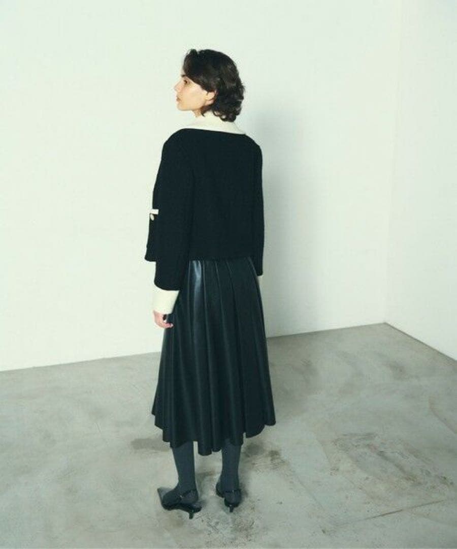 グレースコンチネンタル　ウールパイルジャケット