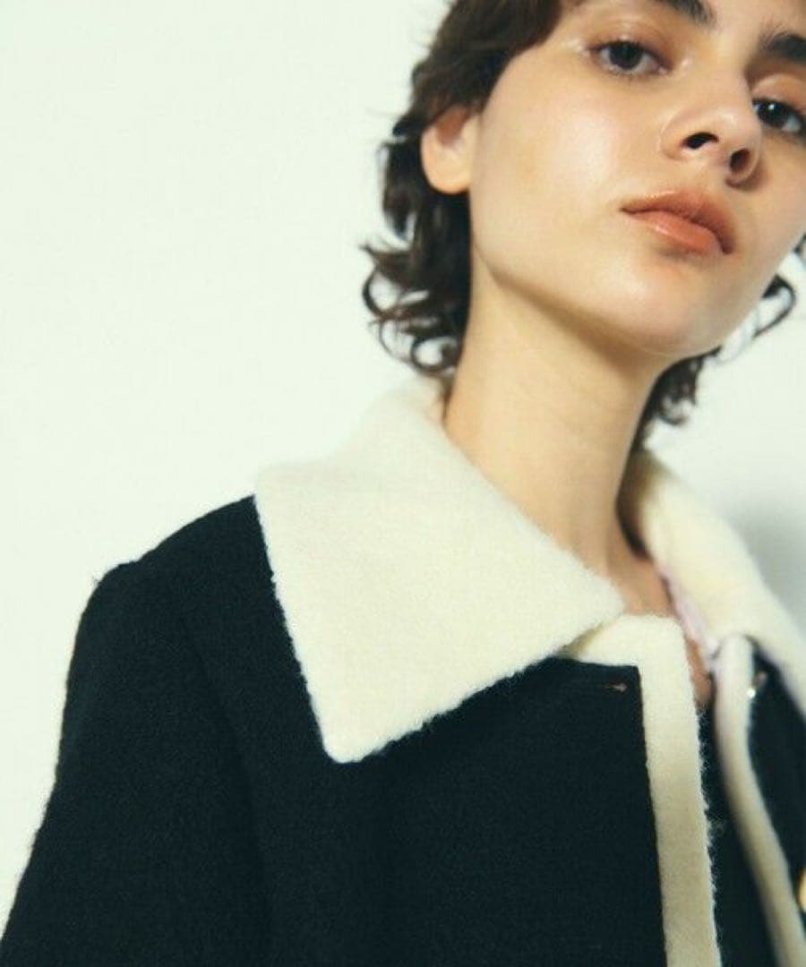 グレースコンチネンタル　ウールパイルジャケット