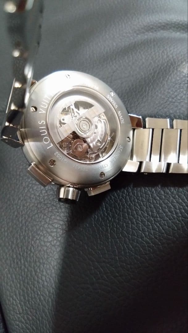 VUITTON タンブール クロノ Q1052 ギャランティ 購入店2年保証あり