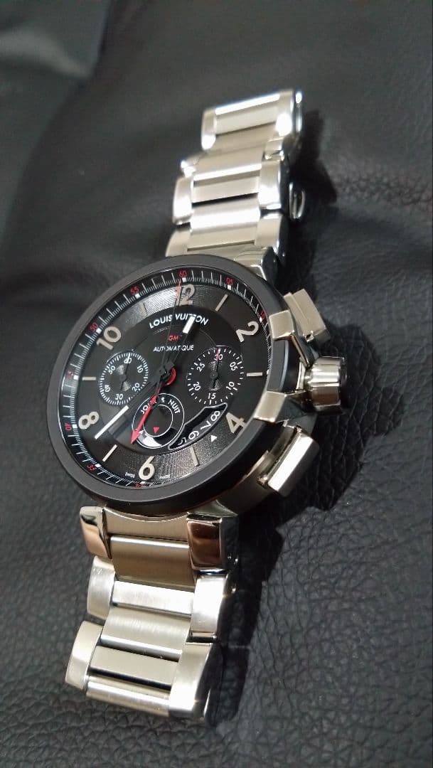 VUITTON タンブール クロノ Q1052 ギャランティ 購入店2年保証あり