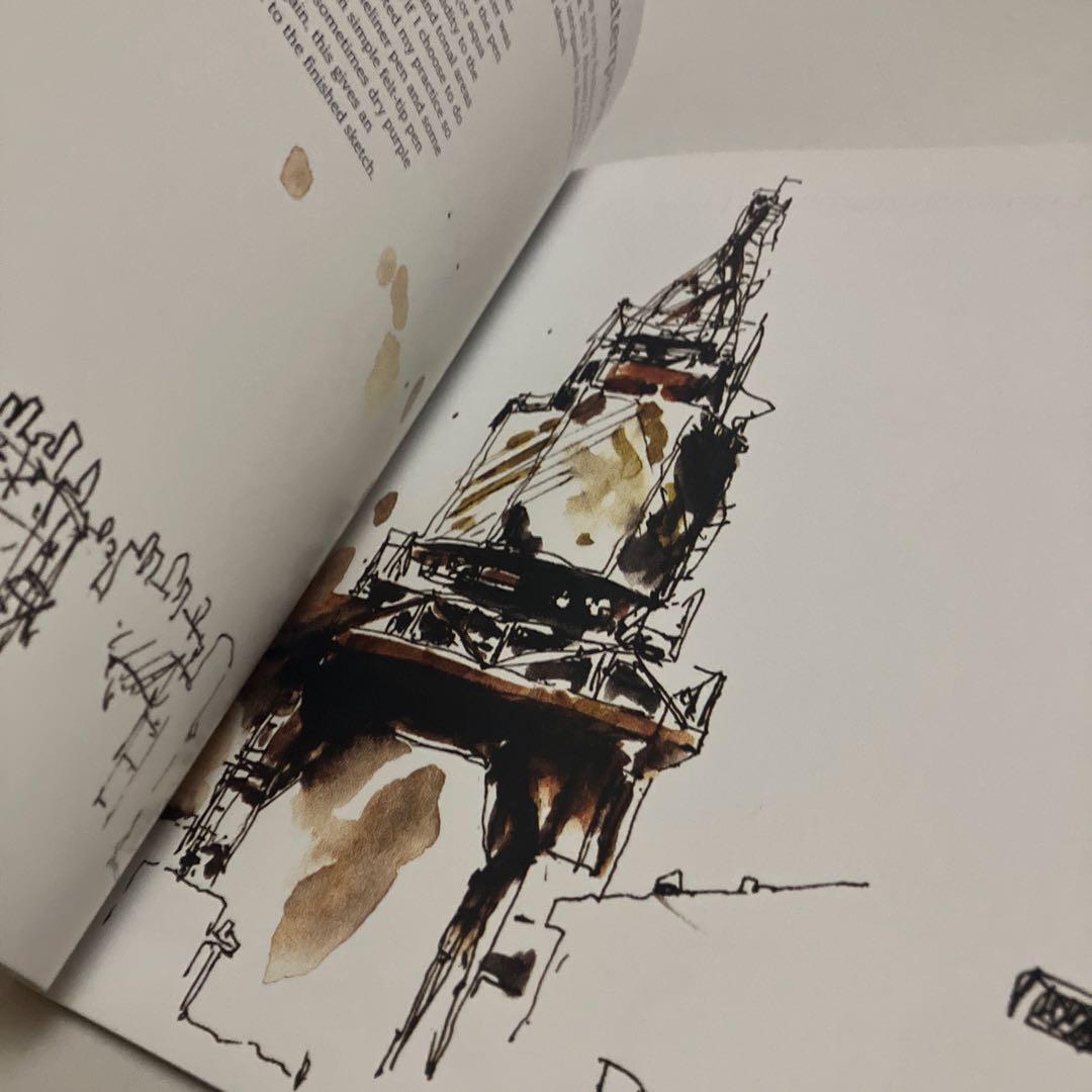 洋書　ARCHISKETCHER　アーキスケッチャー　シモーネ・リディアード