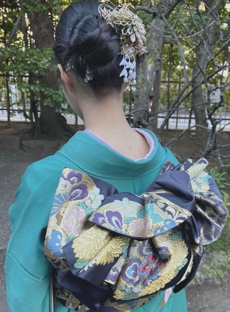 振袖フルセット 着付け小物 髪飾り バッグ等