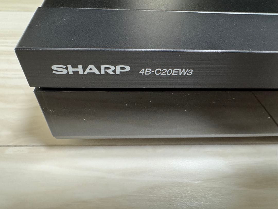 AQUOS 4K ブルーレイ レコーダー 4B-C20EW3