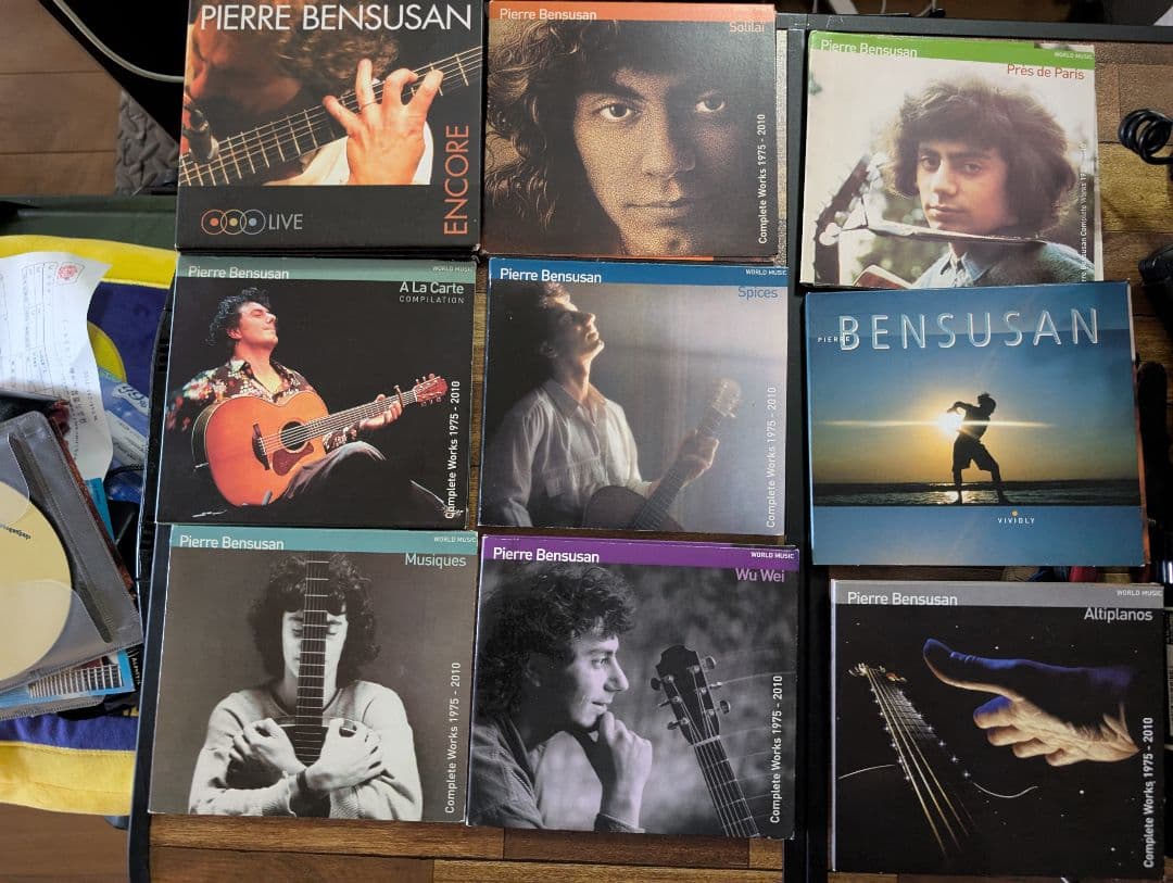 ピエール・ベンスーザン Pierre Bensusan CDセット