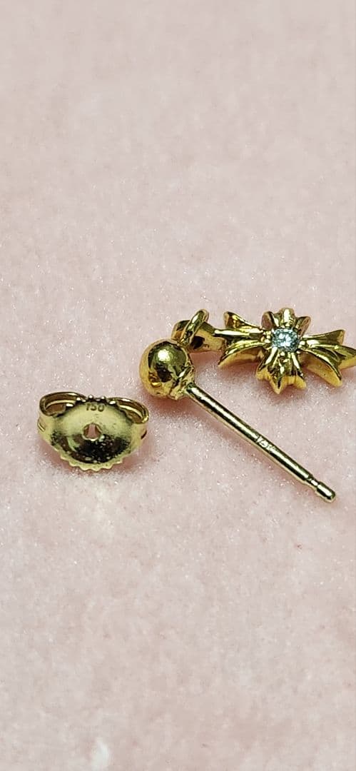 クロスピアス 1Pダイヤモンド