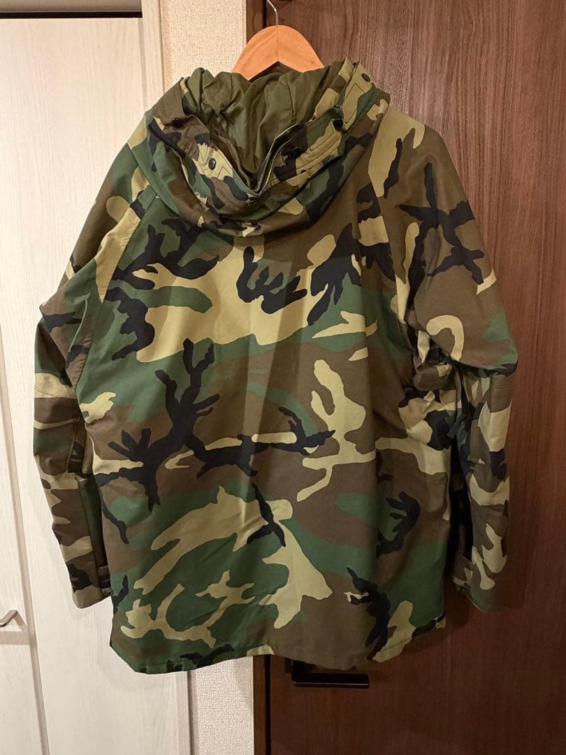 【米軍実物】ECWCS GEN1 後期型 迷彩 ゴアテックス パーカー M 美品