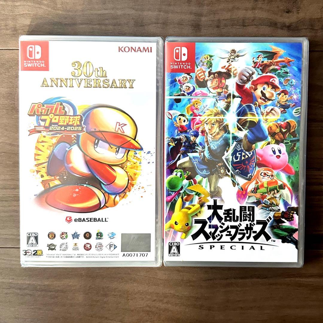 Nintendo Switch　パワフルプロ野球2024　スマブラ