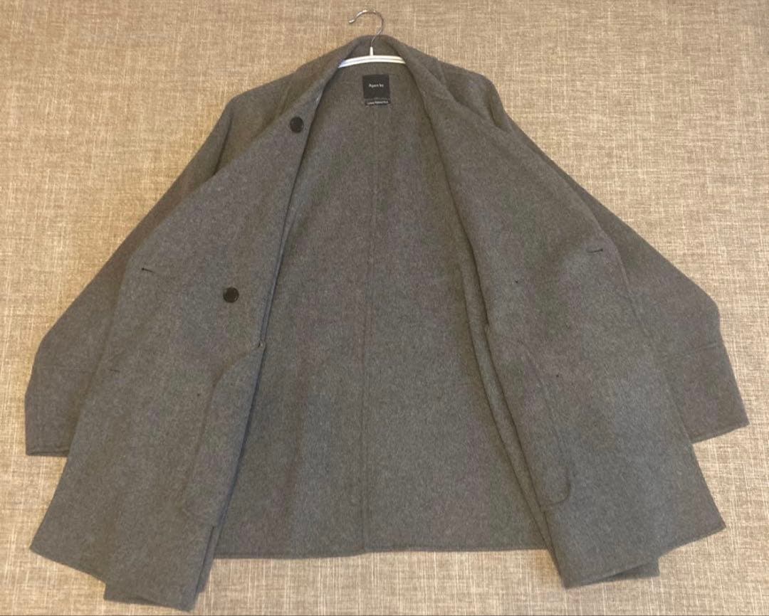Apart by カシープミドルジャケットコート　グレー