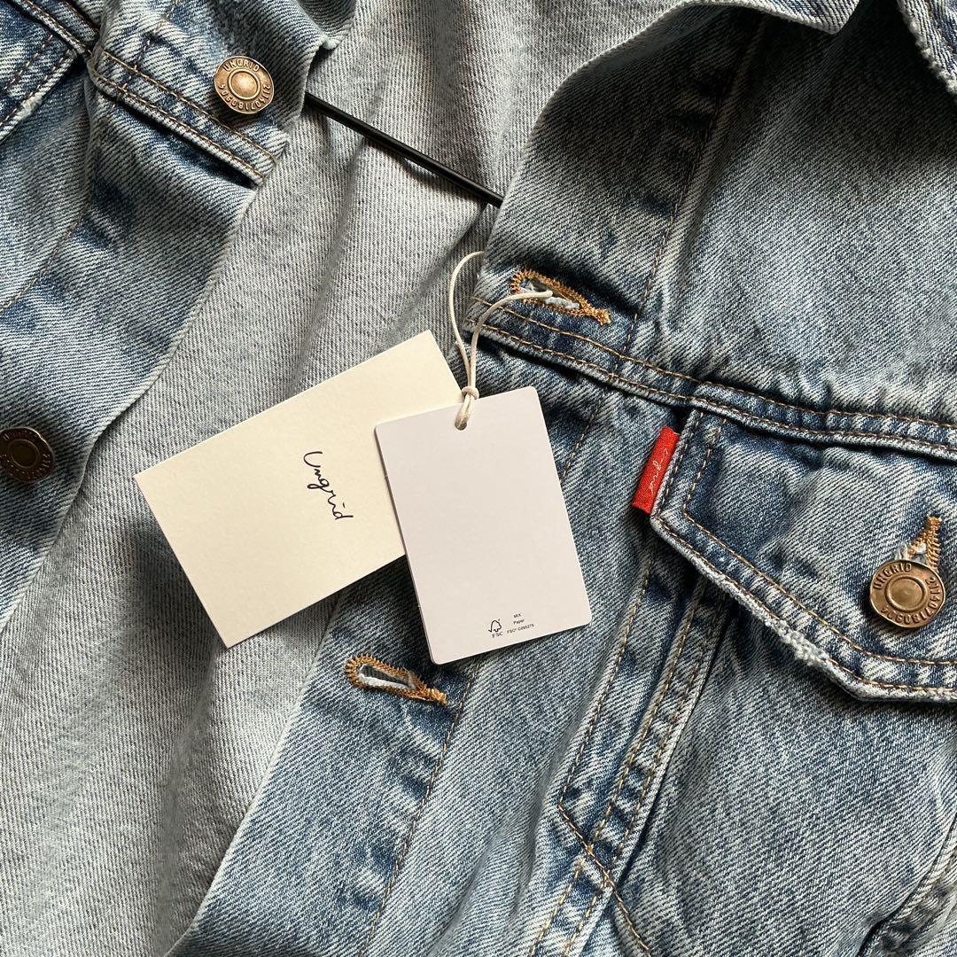 【新品】Ungrid　アングリッド　ビッグシルエットデニムジャケット