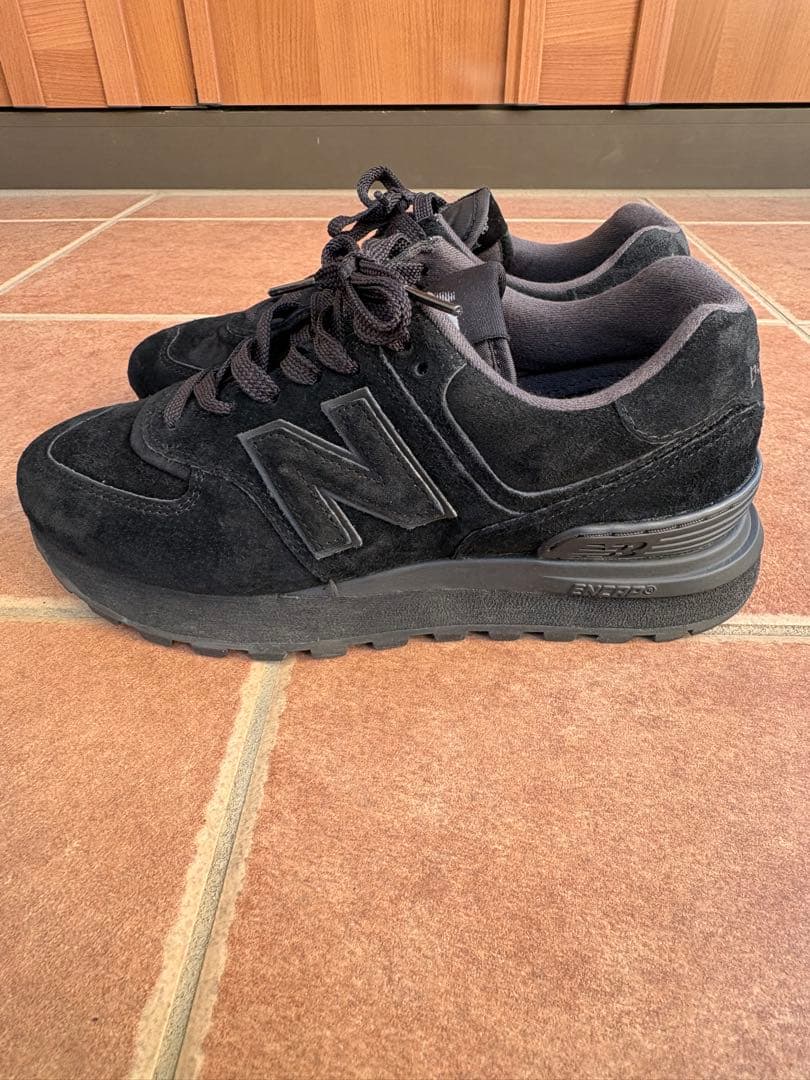 【美品】ニューバランス574 レガシー ブラック U574LGTG