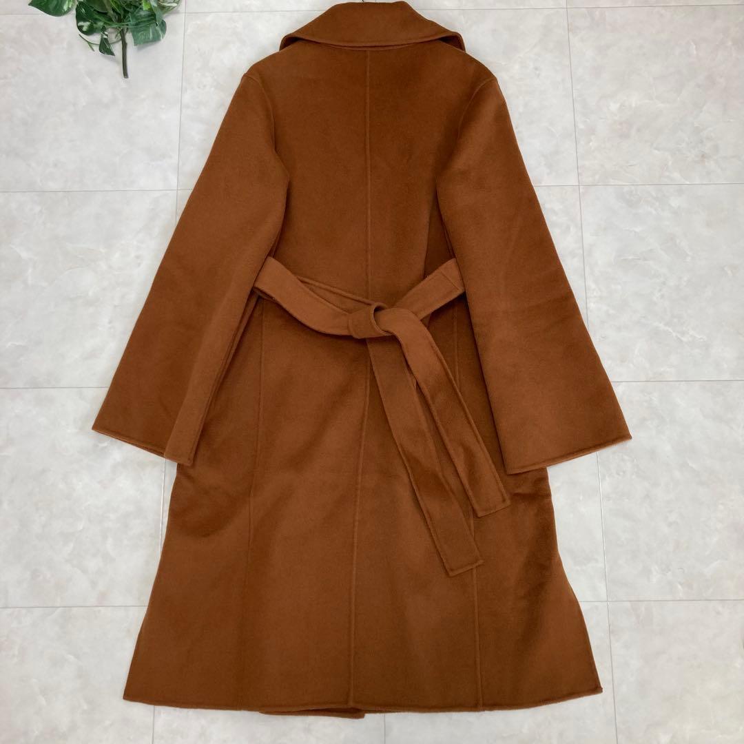 Max&Co カシミヤ混 ダブルフェイス ベルト付 チェスターコート 36