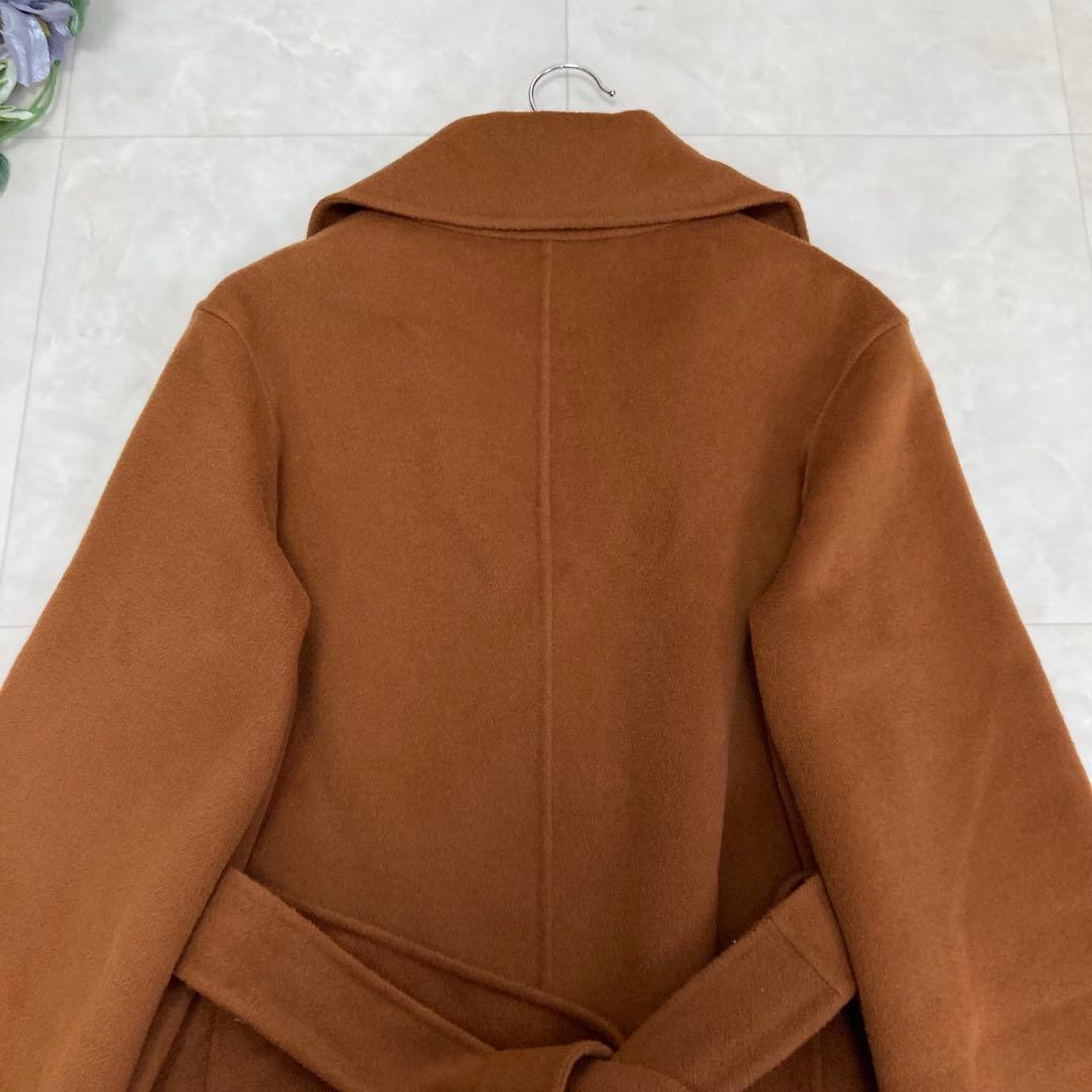 Max&Co カシミヤ混 ダブルフェイス ベルト付 チェスターコート 36
