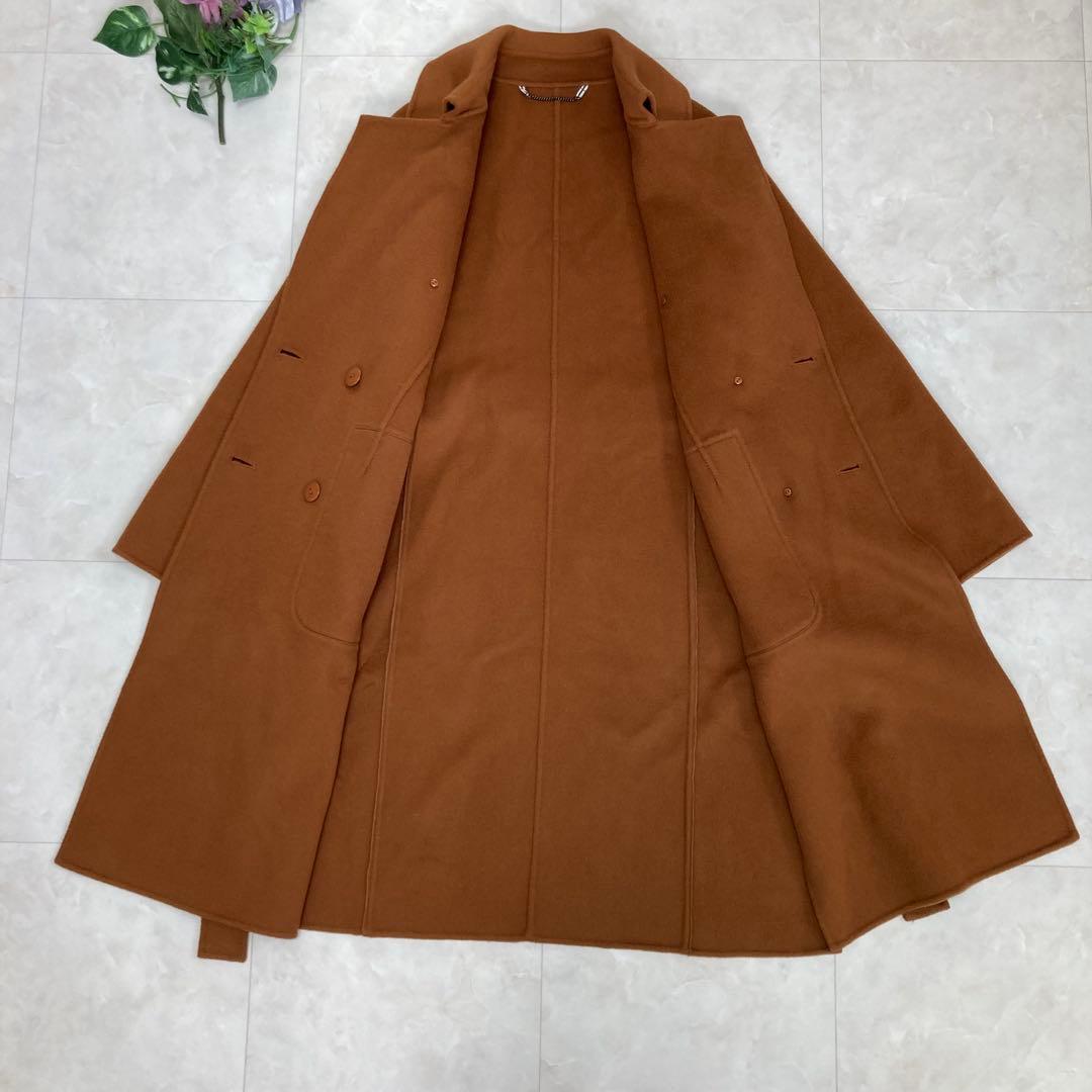 Max&Co カシミヤ混 ダブルフェイス ベルト付 チェスターコート 36