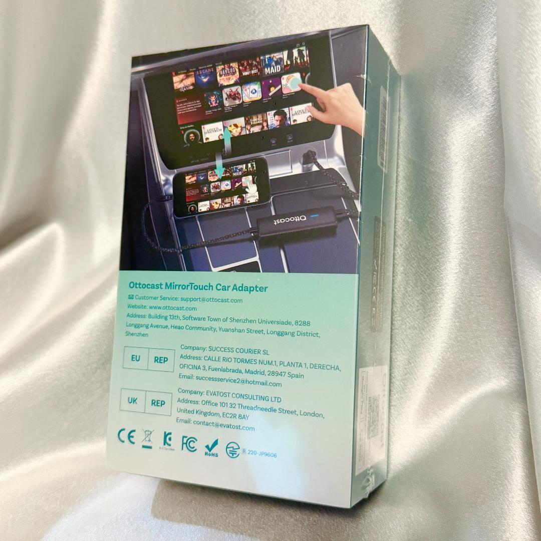 新品 オットキャスト ミラータッチ Ottocast Mirror Touch