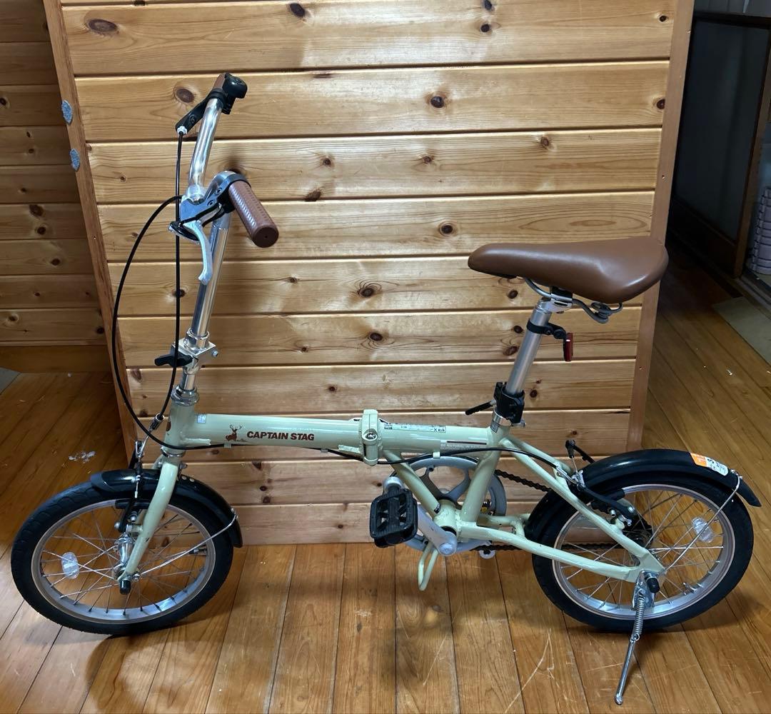 CAPTAIN STAG折りたたみ16インチ ￼送料込み