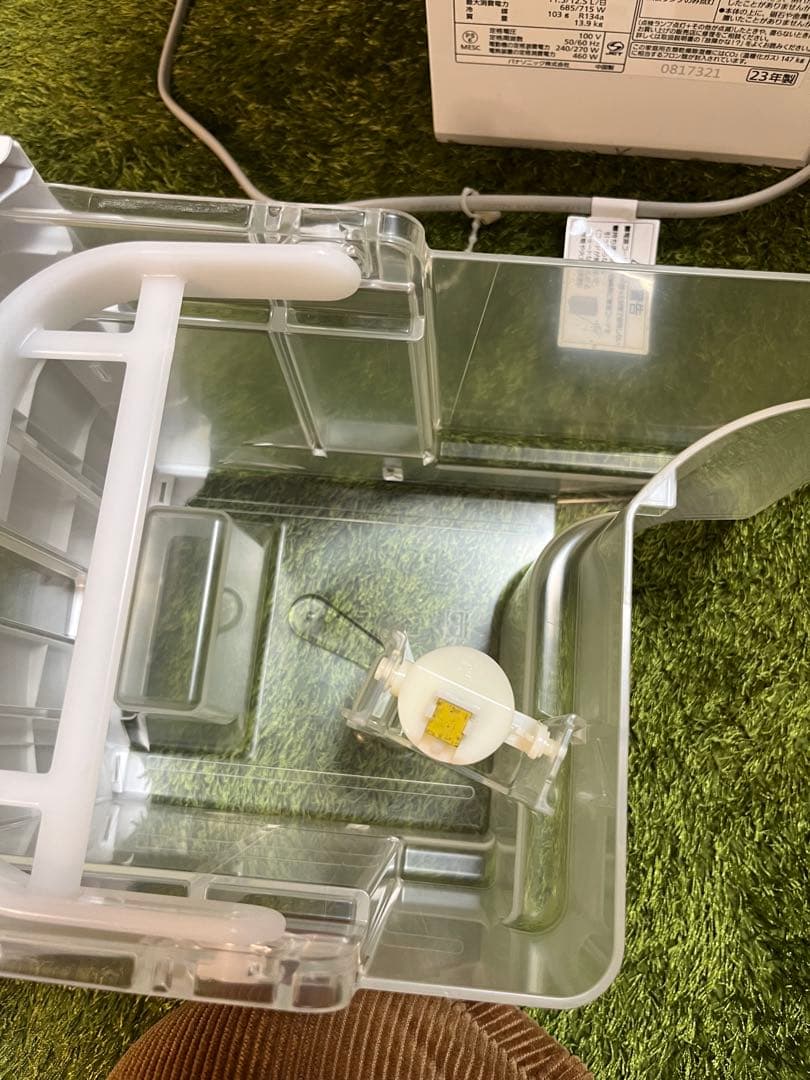 パナソニック 23年 ハイブリッド方式衣類乾燥除湿機「F-YHVX120」 美品