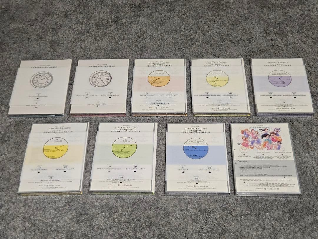 アイドルマスター シンデレラガールズ 限定版 全9巻セット