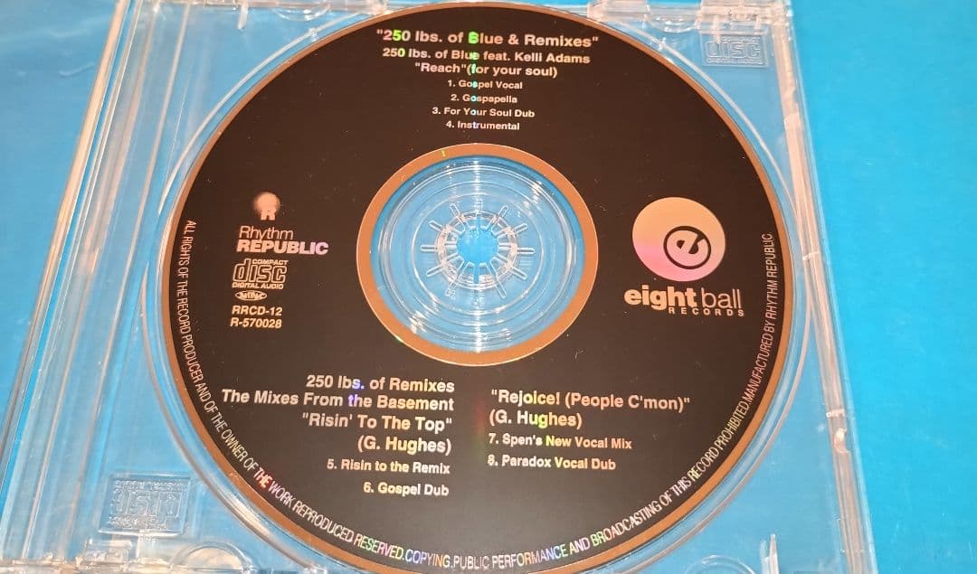 洋楽 250 Lbs. Of Blue RHYTHM REPUBLIC