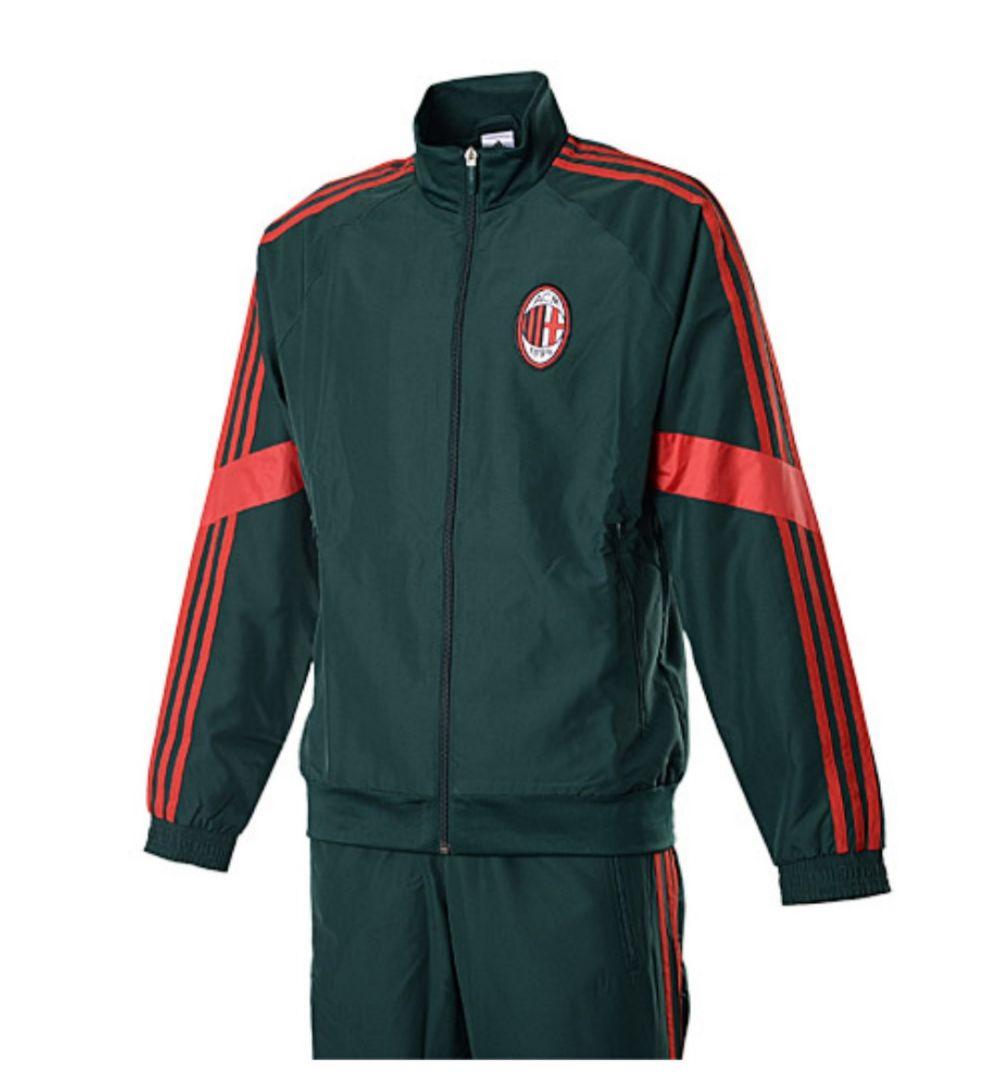 アディダス ACミラン プレゼンテーションスーツ 上下セット サッカー