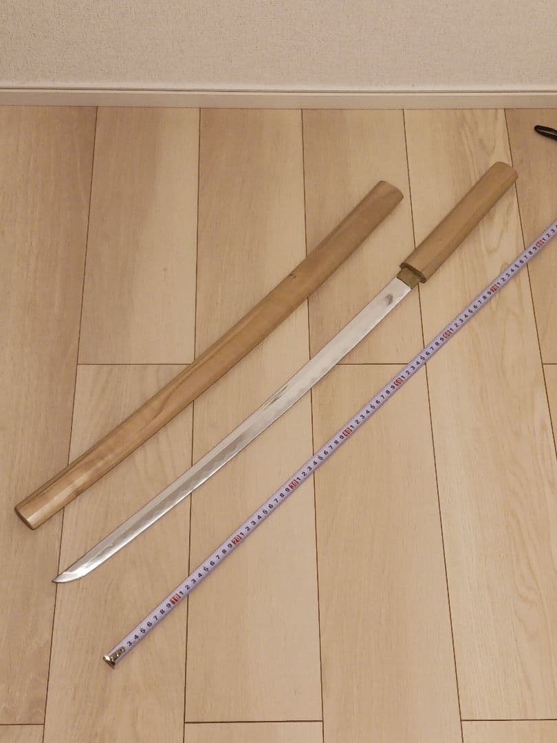 刀　かたな　剣　けん　美品　白鞘　中尺　模造刀　模擬刀　舞踊　大衆演劇