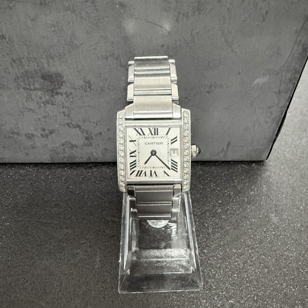 K*載様 売り切りSALE Cartier タンクフランセーズ MM ダイヤモン