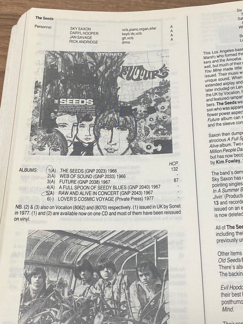 FUZZ, ACID AND FLOWERS 初版