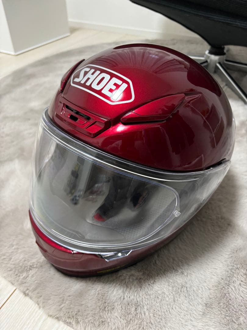 SHOEI Z-7 フルフェイスヘルメット Mサイズ 赤