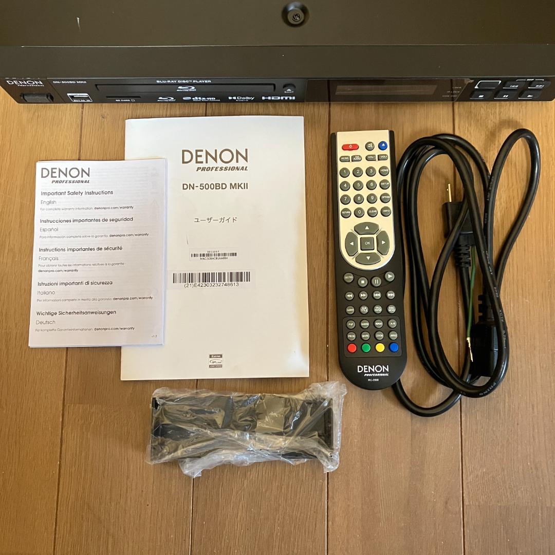 Denon ブルーレイ CD DVD プレーヤー DN-500BD MKⅡ