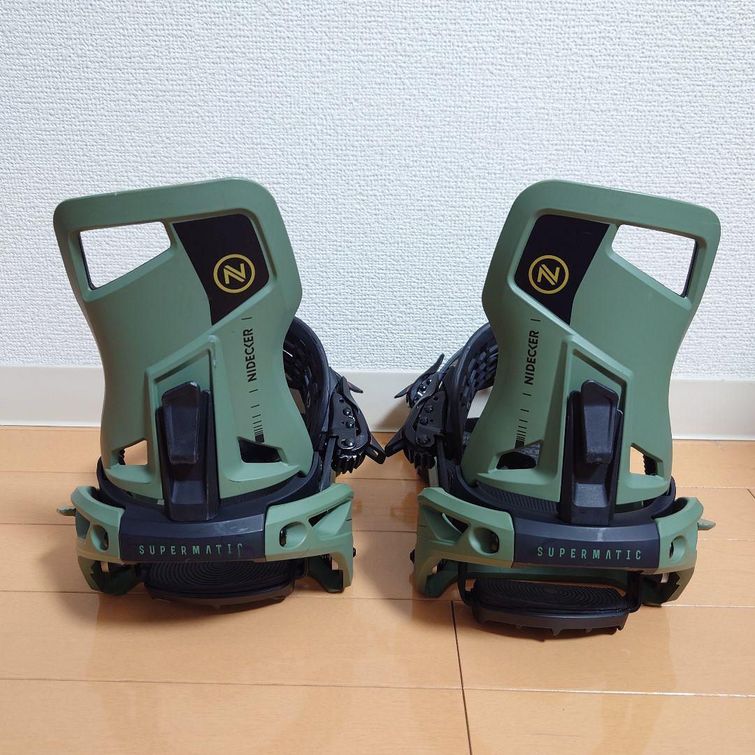 NIDECKER SUPERMATIC ビンディングM 24-25 オリーブ