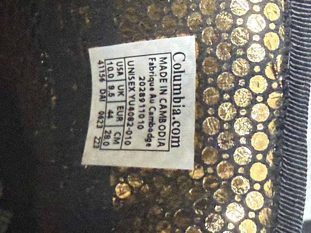 コロンビア ブーツ スノーブーツ メンズ 28cm