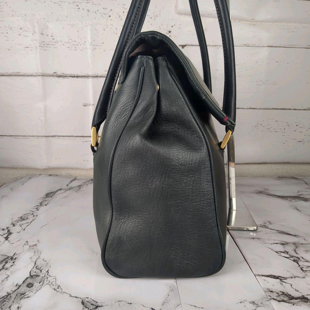 【美品】ポールスミス☆A4　オールレザー　ハンドバッグ　　肩掛け　ビジネス