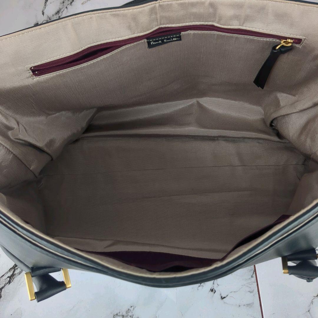 【美品】ポールスミス☆A4　オールレザー　ハンドバッグ　　肩掛け　ビジネス