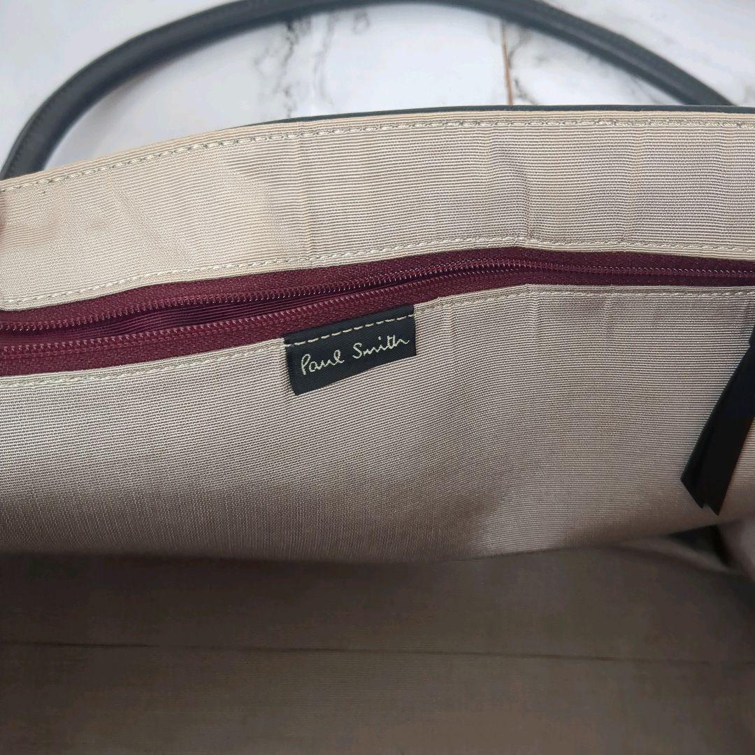 【美品】ポールスミス☆A4　オールレザー　ハンドバッグ　　肩掛け　ビジネス