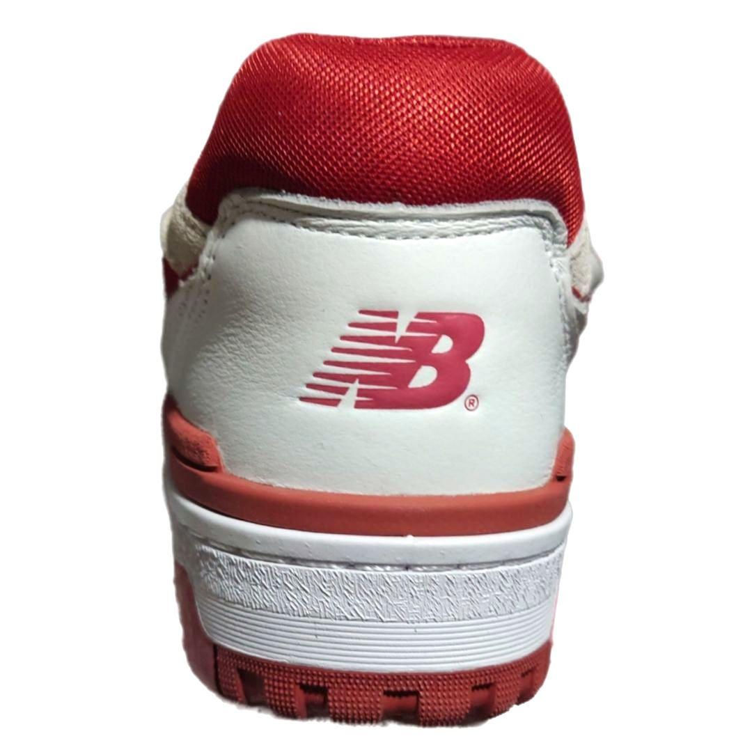 新品✨ニューバランス 550 白赤 24.5cm 人気カラー 定番スニーカー