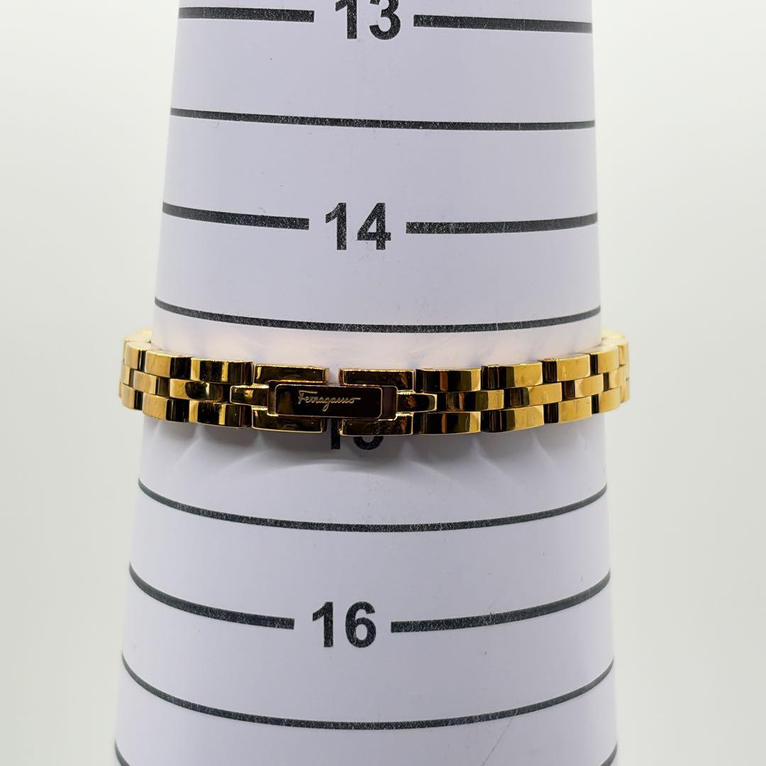 【新品電池】Ferragamo フェラガモ 腕時計 ガンチーニ ゴールド y2k