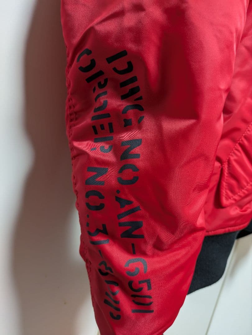 AVIREX MA-1フライトジャケット　リモデル