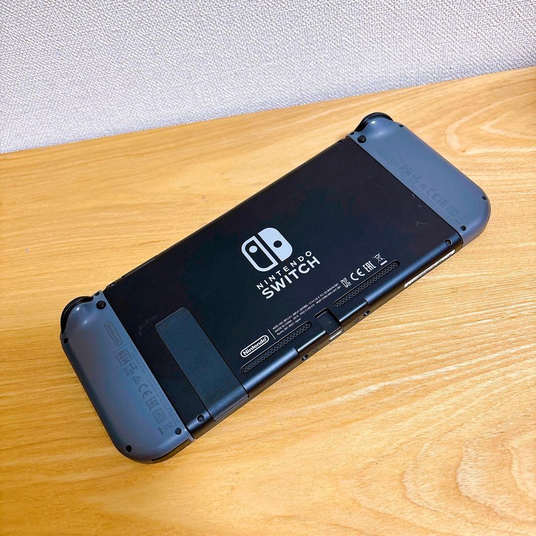 【美品】 バッテリー強化型 Nintendo Switch 本体 グレー