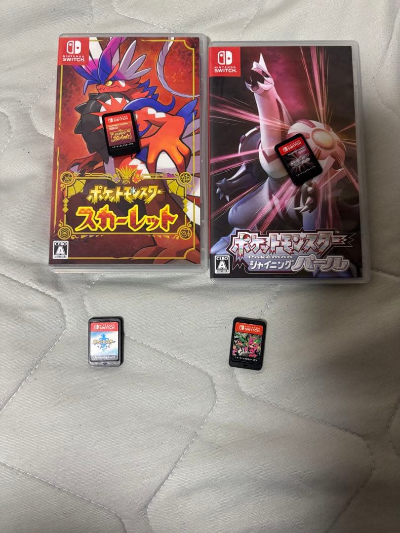 NintendoSwitchカセットまとめ売り