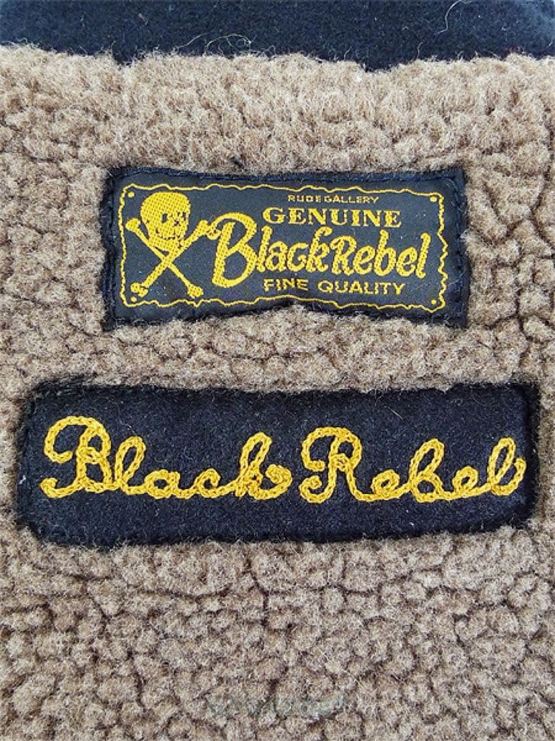 ルードギャラリーブラックレベル RUDE GALLERYマッキーノコートPコート