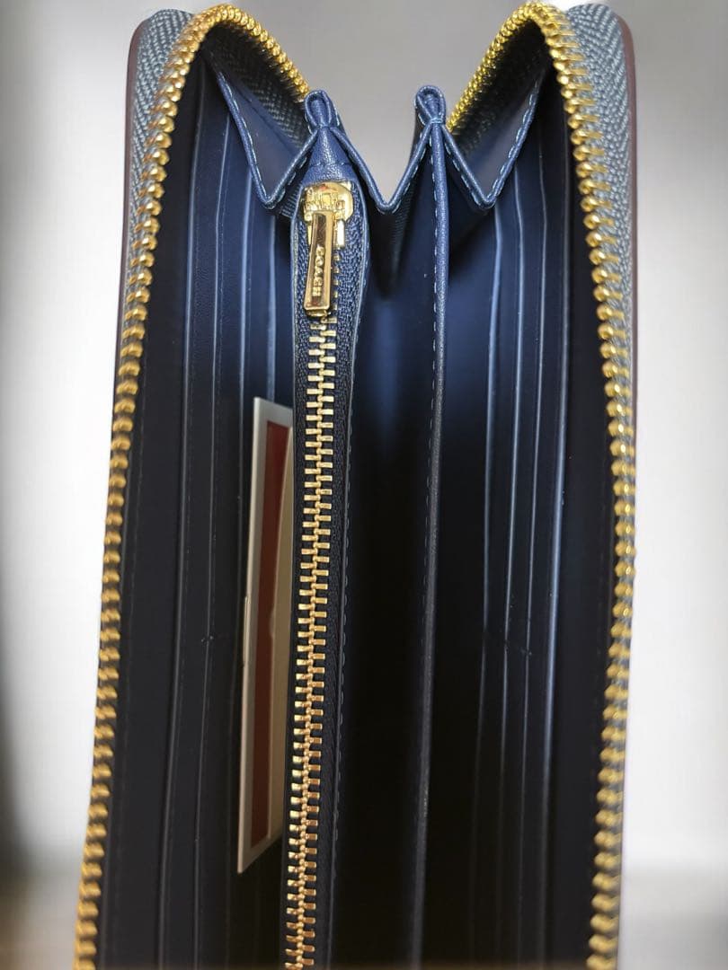 【新品未使用】COACH グレー 長財布