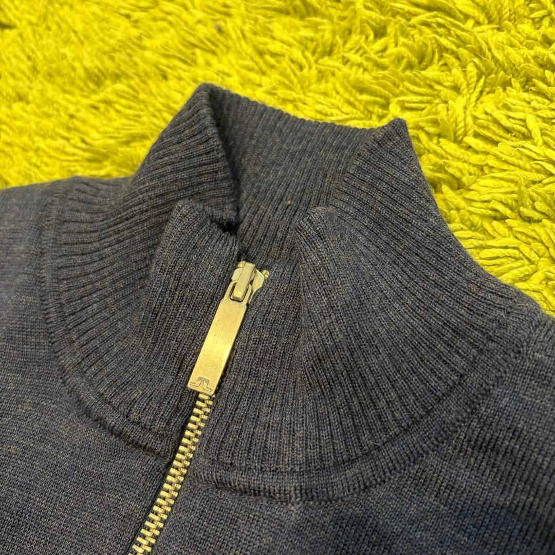 J.LINDEBERG ジェイリンドバーグ ジップジャケット ニット Lサイズ