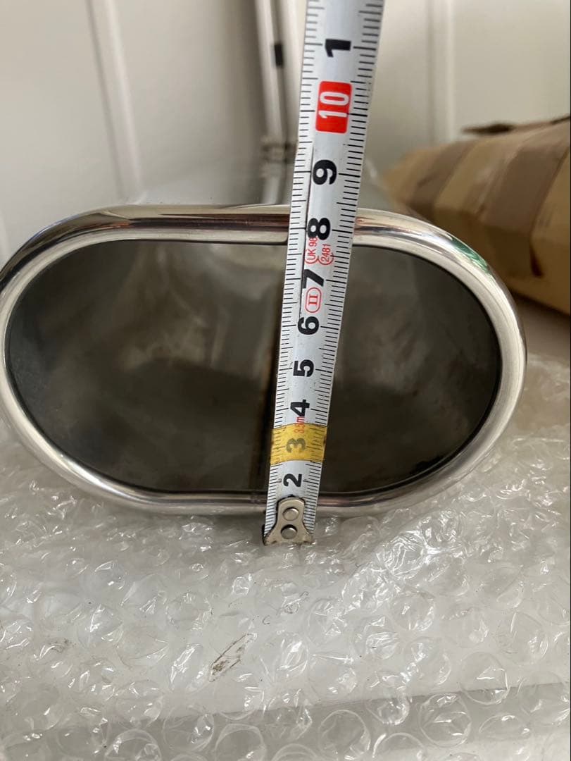 13クラウン　ステンレススチール オーバルマフラー