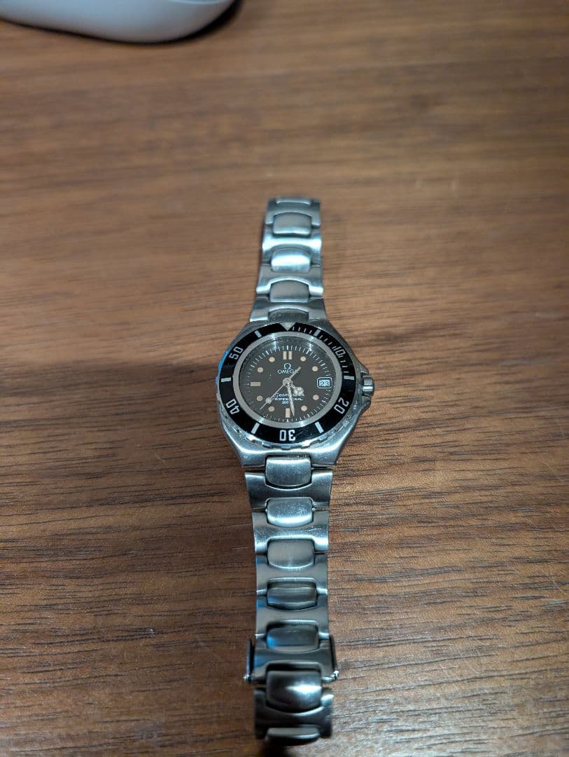 最終価格 ベンツ オメガ OMEGA シーマスター 200 プレボンド ブラック