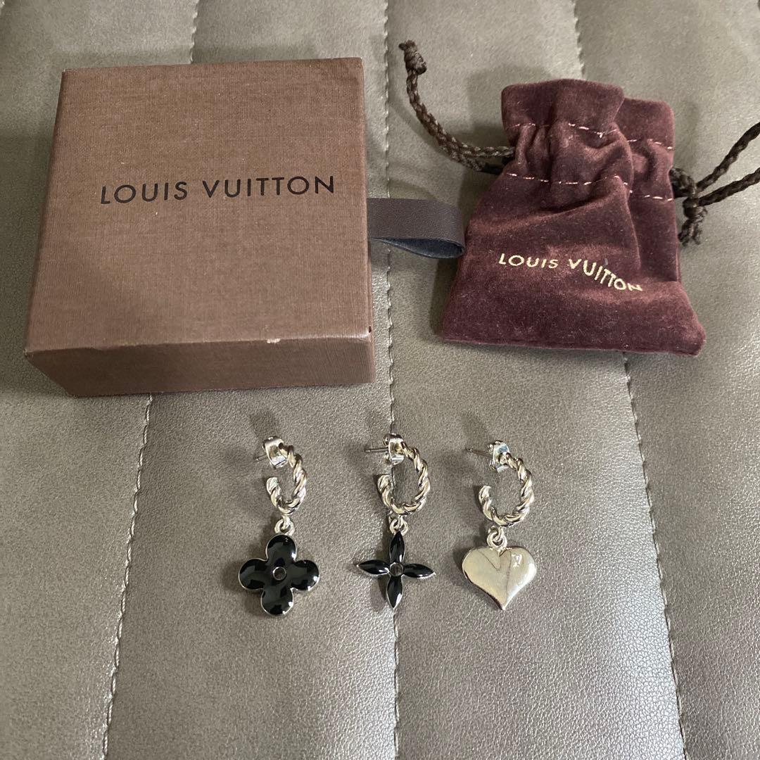 ルイヴィトン ブークルドレイユ・スウィートモノグラムピアス