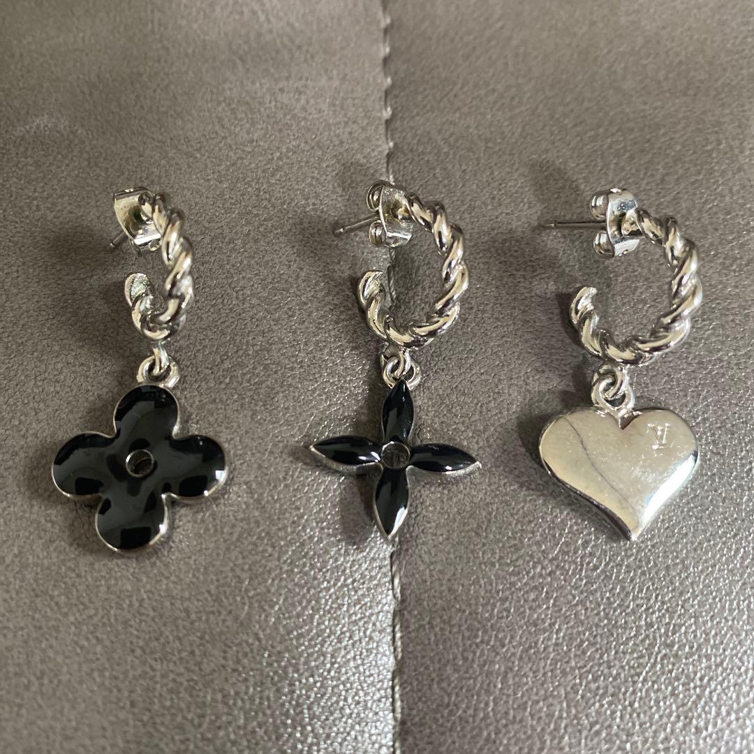 ルイヴィトン ブークルドレイユ・スウィートモノグラムピアス