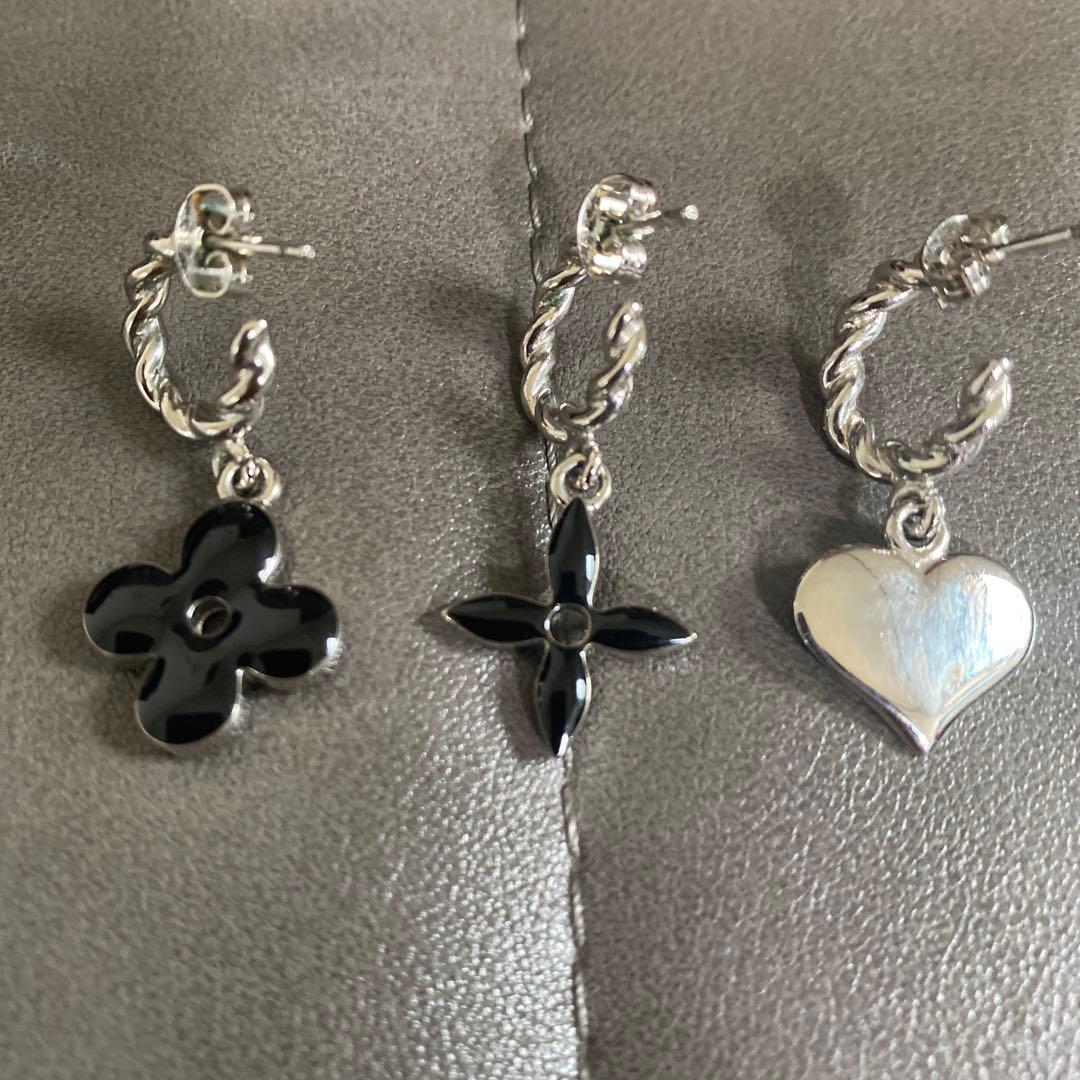 ルイヴィトン ブークルドレイユ・スウィートモノグラムピアス