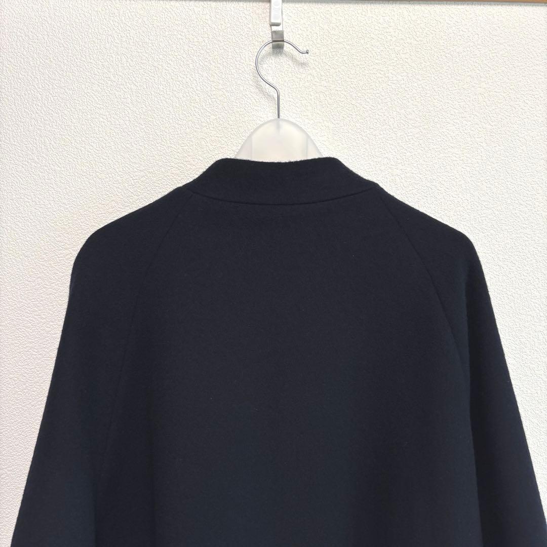 【utilite】日本製 ポンチョ リバーコート ネイビー ユティリティ