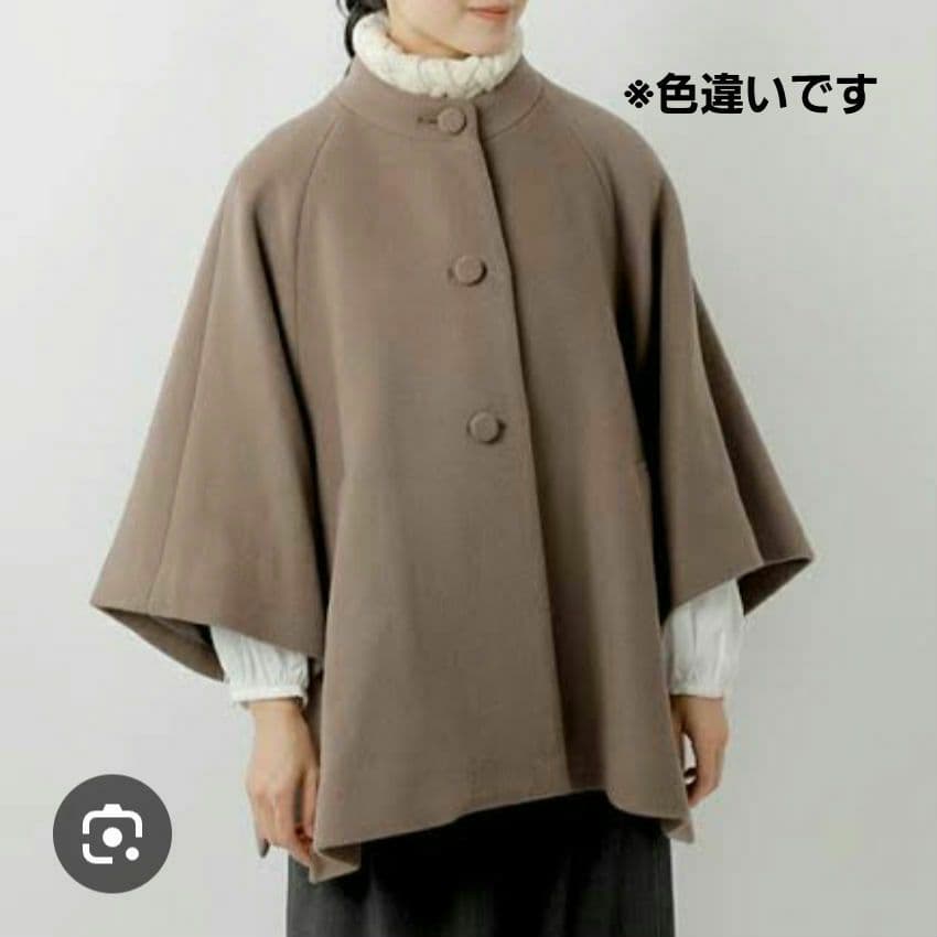 【utilite】日本製 ポンチョ リバーコート ネイビー ユティリティ