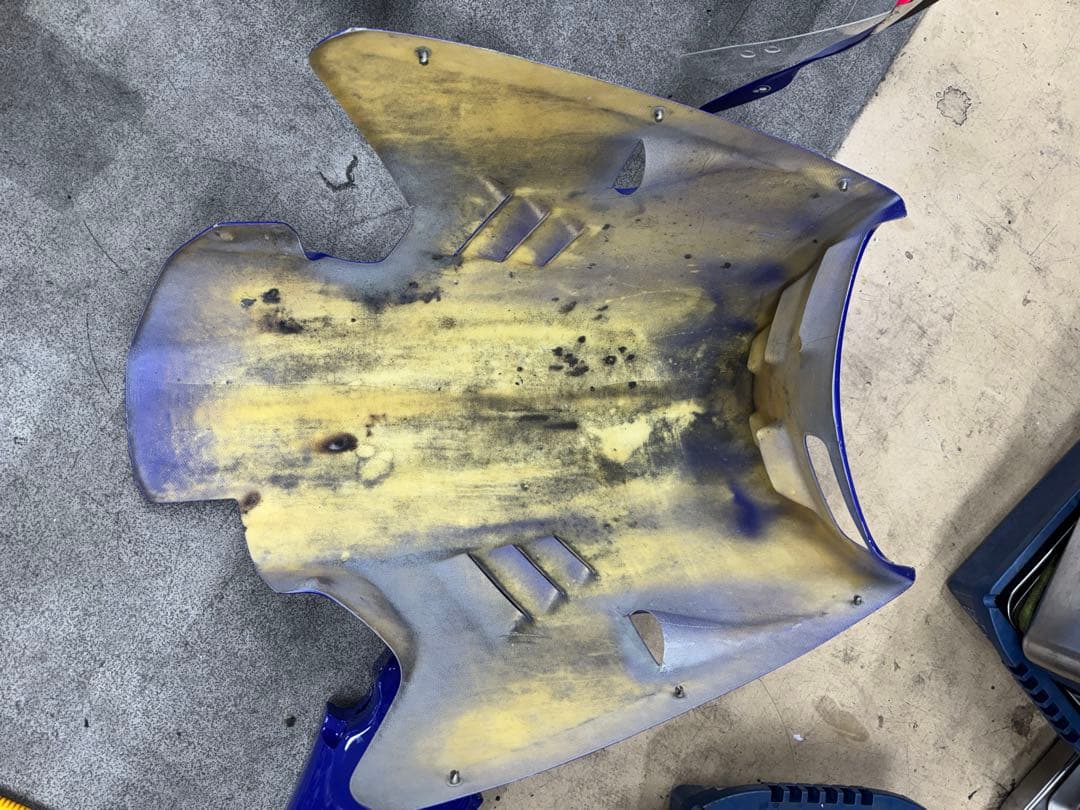 nsr250r mc21 FRPレーシングカウル　タンク　セット　らんまる